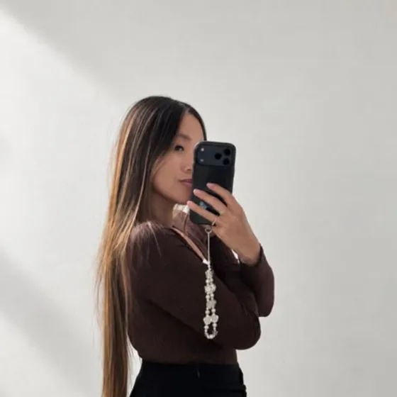 Candice en selfie miroir